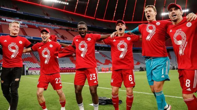 pp电子试玩-4个冠军+3场雪战+1场闹剧，拜仁9连冠赛季五味杂陈